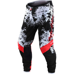 Troy Lee Designs SE Ultra Grime Pantaloni Motocross, nero-bianco-rosso, dimensione 36 per uomo