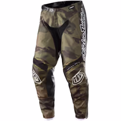 Troy Lee Designs GP Brazen Camo Pantaloni Motocross, nero-verde, dimensione 30 per uomo