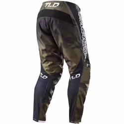 Troy Lee Designs GP Brazen Camo Pantaloni Motocross, nero-verde, dimensione 30 per uomo
