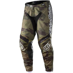 Troy Lee Designs GP Brazen Camo Pantaloni Motocross, nero-verde, dimensione 32 per uomo