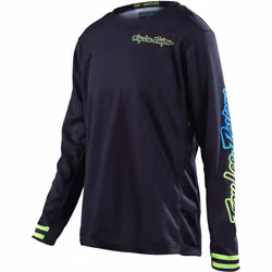 Troy Lee Designs GP Mono Maglia Motocross Giovanile, nero, dimensione L