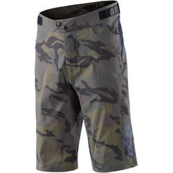 Troy Lee Designs Flowline Spray Camo Pantaloncini da bicicletta, verde-multicolore, dimensione 30 per uomo