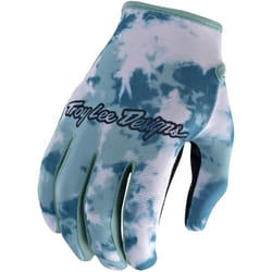 Troy Lee Designs Flowline Plot Guanti motocross, blu, dimensione 2XL per uomo