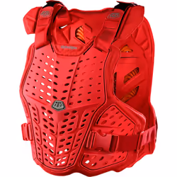 Troy Lee Designs RockFight D3O Gilet protettore, rosso, dimensione M L per uomo