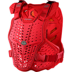 Troy Lee Designs RockFight D3O Gilet protettore, rosso, dimensione M L per uomo
