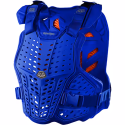 Troy Lee Designs RockFight D3O Gilet protettore, blu, dimensione M L per uomo