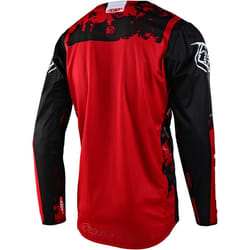 Troy Lee Designs GP Astro 2022 Maglia Motocross, nero-rosso, dimensione XL per uomo