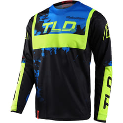 Troy Lee Designs GP Astro 2022 Maglia Motocross, nero-giallo, dimensione L per uomo