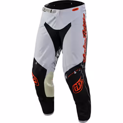 Troy Lee Designs GP Astro Pantaloni Motocross, grigio-arancione, dimensione 36 per uomo