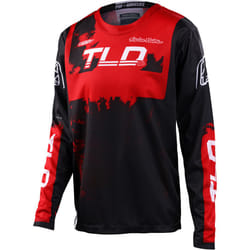 Troy Lee Designs GP Astro Maglia Motocross Giovanile, nero-rosso, dimensione L