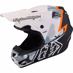 Troy Lee Designs GP Volt Casco da motocross, nero, dimensione M per uomo