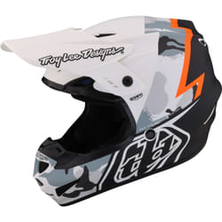 Troy Lee Designs GP Volt Casco da motocross, nero, dimensione M per uomo