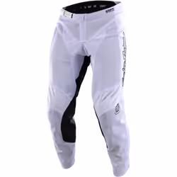 Troy Lee Designs GP Pro Air Mono Pantaloni da motocross, bianco, dimensione 28 per uomo