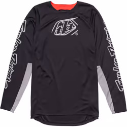 Troy Lee Designs GP Pro Icon Maglia Motocross, nero-grigio, dimensione S per uomo