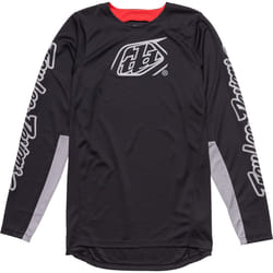 Troy Lee Designs GP Pro Icon Maglia Motocross, nero-grigio, dimensione S per uomo