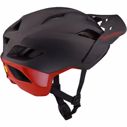 Troy Lee Designs Flowline SE MIPS Radian Casco da bicicletta, nero-grigio-rosso, dimensione M L per uomo