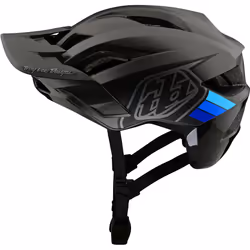 Troy Lee Designs Flowline SE MIPS Badge Casco da bicicletta, nero-blu, dimensione M L per uomo