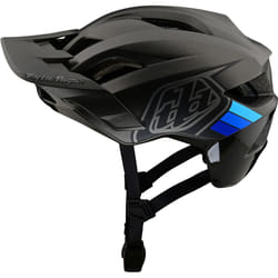 Troy Lee Designs Flowline SE MIPS Badge Casco da bicicletta, nero-blu, dimensione M L per uomo