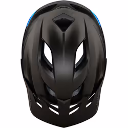 Troy Lee Designs Flowline SE MIPS Badge Casco da bicicletta, nero-blu, dimensione M L per uomo