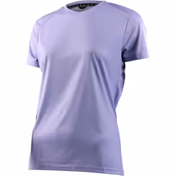 Troy Lee Designs Lilum Solid Ladies Maglia da bicicletta a maniche corte, porpora, dimensione M per donne