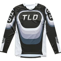 Troy Lee Designs Sprint Reverb Maglia da bicicletta per bambini, nero-grigio-bianco, dimensione XL