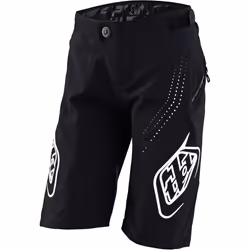 Troy Lee Designs Sprint Mono Pantaloncini da bicicletta per bambini, nero-bianco, dimensione M