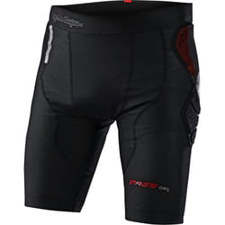 Troy Lee Designs Stage Ghost D3O Baselayer Pantaloncini protettivi, nero, dimensione XL per uomo