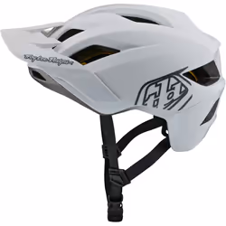 Troy Lee Designs Flowline MIPS Point Casco da bicicletta, bianco, dimensione XL 2XL per uomo