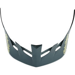 Troy Lee Designs Mips Flowline SE Badge Casco da bicicletta, grigio-giallo, dimensione XL 2XL per uomo