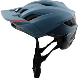 Troy Lee Designs Mips Flowline SE Trooper Casco da bicicletta, blu, dimensione XL 2XL per uomo