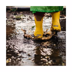 Crocs Handle It Rain Stivali da pioggia Unisex Giallo - Vista aggiuntiva 7