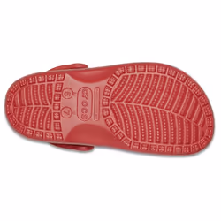 Crocs Classic Clogs Zoccoli Unisex Rosso - Vista aggiuntiva 4