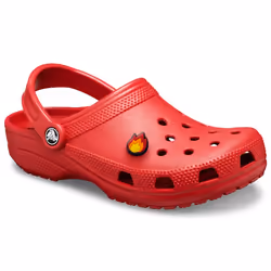Crocs Classic Clogs Zoccoli Unisex Rosso - Vista aggiuntiva 5