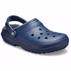 Crocs Classic Lined Clog Zoccoli Unisex Blu, Grigio - Vista aggiuntiva 5