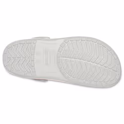 Crocs Crocband Zoccoli Unisex Grigio, Arancione, Bianco - Vista aggiuntiva 4