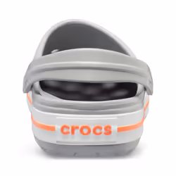 Crocs Crocband Zoccoli Unisex Grigio, Arancione, Bianco - Vista aggiuntiva 6