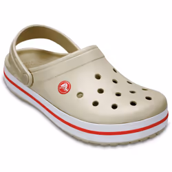 Crocs Crocband Zoccoli Unisex Verde, Bianco, Rosso - Vista aggiuntiva 5