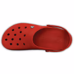 Crocs Crocband Zoccoli Unisex Rosso, Grigio