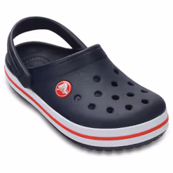 Crocs Crocband Clog, Zoccoli, Unisex, Bambino (0 - 2 anni), Blu marino, Rosso, Bianco, Monocromatico, 20/21