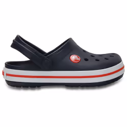 Crocs Crocband Clog Zoccoli Unisex Blu marino, Rosso, Bianco