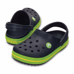 Crocs Crocband Zoccoli Unisex Nero, Verde, Giallo