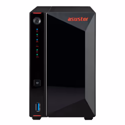 Asustor Nimbustor 2 AS5202T NAS Desktop Intel® Celeron® J4005 2 GB DDR4 0 TB ADM Nero - Vista aggiuntiva 2