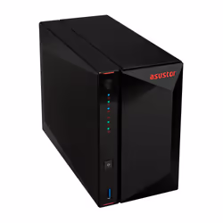 Asustor Nimbustor 2 AS5202T NAS Desktop Intel® Celeron® J4005 2 GB DDR4 0 TB ADM Nero - Vista aggiuntiva 3