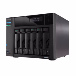 Asustor LOCKERSTOR 6 NAS Desktop Intel® Celeron® N5105 8 GB DDR4 HDD ADM Nero - Vista aggiuntiva 5