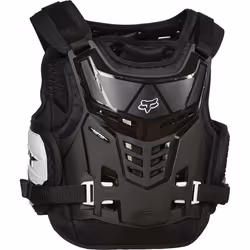 FOX Raptor Proframe LC Gioventù Chest Protector, nero-bianco