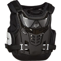 FOX Raptor Proframe LC Gioventù Chest Protector, nero-bianco