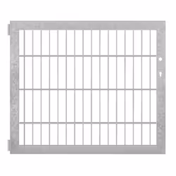 GAH-Alberts 640071, Recinzione metallica, Cancello, Staccionata di confine, Acciaio, Verde, Rivestimento galvanizzato, Rivest ...