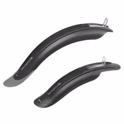M-Wave 386032, Parafanghi anteriore e posteriore (set), Nero