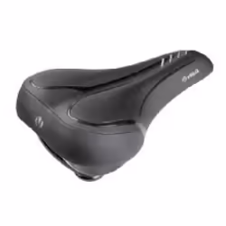 Velo Fit Townie, Sellino per bicicletta, Città, Unisex, Nero, Monocromatico, 19,9 cm