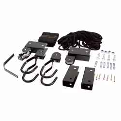 M-Wave Bike Lift Strong Portabiciclette da interno Montaggio a soffitto Nero